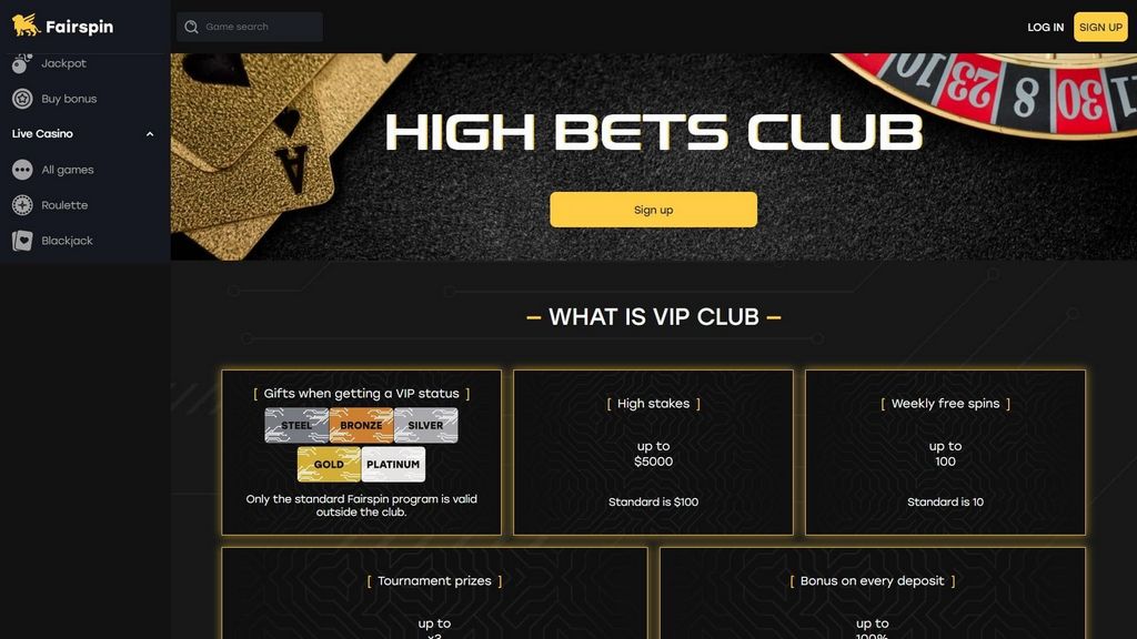 Evaluación del Casino Fairspin (2026) | Clasificación de jugadores y nuestro veredicto