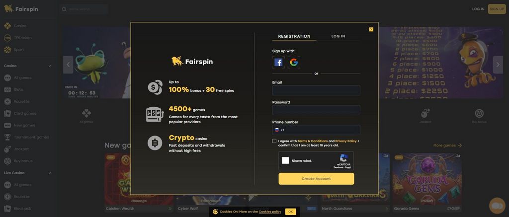 Fairspin Reviews & Scores for April 2026 - Is it official and safe to play?