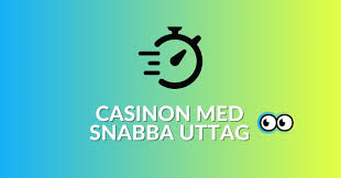 Casino Online med Snabba Uttag En Guide till Spännande Spelupplevelser
