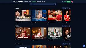 Gembet Casino：畅玩无限的在线博彩体验