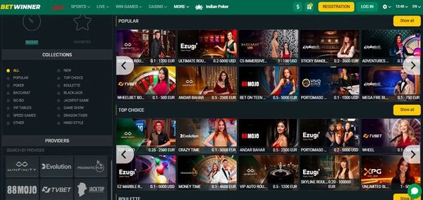 Explore the Exciting World of BetWinner Casino