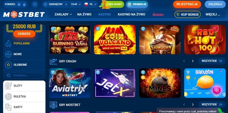MOSTBET Online Casino İncelemesi